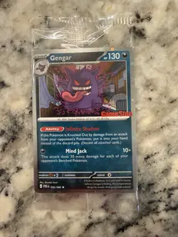 PROMOS! Gengar GameStop Promo 050 & Luxray Perfect Order Promo 028 Pokemon - Image 2