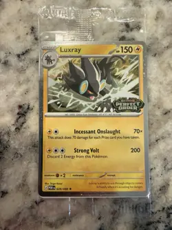 PROMOS! Gengar GameStop Promo 050 & Luxray Perfect Order Promo 028 Pokemon - Image 4