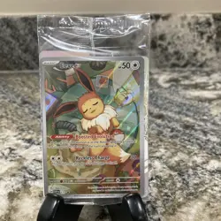 Eevee 173 Black Star Promo Pokemon Prismatic Evolutions Factory Sealed - Image 1