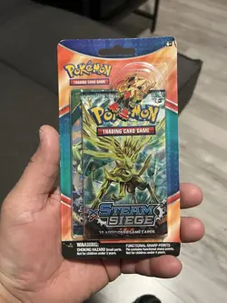 Pokemon XY Steam Siege & Roaring Skies 2PK Blister W/pin Factory Sealed - Image 2