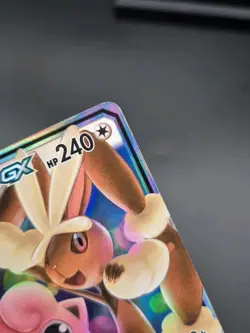 Pokemon TCG Mega Lopunny & Jigglypuff GX Holo Rare 165/236 Cosmic Eclipse - Image 3