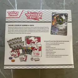 Pokemon TCG : White Flare Elite Trainer Box ETB Reshiram New Factory Sealed - Image 3