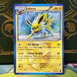 Jolteon 34/116 - Pokemon Plasma Freeze - 2013 NM - Image 1