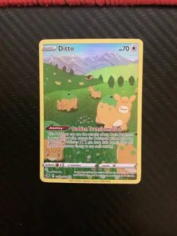 Ditto - GG22/GG70 Crown Zenith Galarian Gallery Pokemon - NM - Image 1