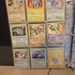 Pokemon TCG Diamond & Pearl Lot of 9, Sandshrew, Shinx, Rattata - Image 1