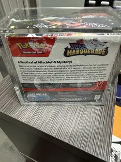 Pokemon TCG Twilight Masquerade Booster Box Factory Sealed - Image 2