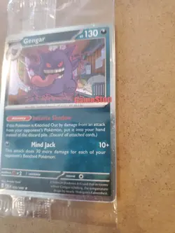 Pokemon GENGAR 050/088 GameStop Promo Stamped (SEALED) Ships Fast - Image 4