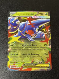 Mega Heracross ex - 004/094 - Double Rare Pokemon Phantasmal Flames Near Mint - Image 1