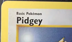 Pokemon Pidgey WoTC Base Set 1st Edition Shadowless 57/102 Wizards 1999 LP+ - Image 5