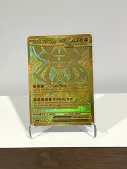 Pokemon Mega Zygarde ex Gold Hyper Rare 124/088 Perfect Order - Image 1