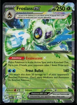 2023 Scarlet & Violet Series - Paradox Rift #3 Froslass ex - Image 1