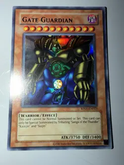 Yugioh - Gate Guardian RP01-EN023 Unlimited Ultra Rare Retro Pack Reprint NM - Image 1