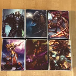 World of Warcraft Class - 6 Empty Deck Boxes + Dividers - Expansion - Image 3