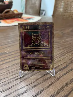 Pokemon TCG Ancient Mew Promo Holo Rare Card 1999/2000 - Image 1