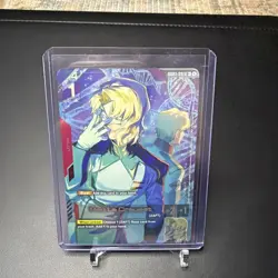 Rau Le Creuset R+ Steel Requiem Gundam Card Game Holo Rare Plus Pilot NM TCG - Image 1