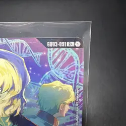 Rau Le Creuset R+ Steel Requiem Gundam Card Game Holo Rare Plus Pilot NM TCG - Image 3