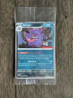 ‼GENGAR 050/088 GAMESTOP PROMO PERFECT ORDER POKEMON CARD Clean - Image 1