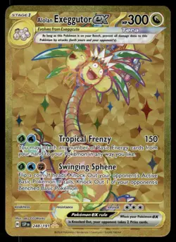 Pokemon Cards Alolan Exeggutor ex 248/191 Surging Sparks Hyper Rare NM - Image 1