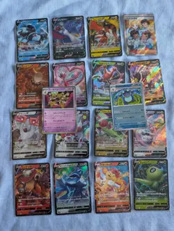 Pokemon TCG - Japanese Card Bundle X18 - NM/M - Image 1