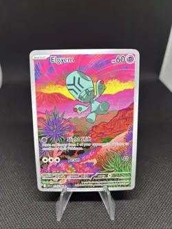 Pokemon TCG Elgyem Card 120/086 Black Bolt Illustration Rare - Image 1