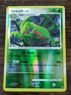 Grovyle 39/100 Reverse Holo Diamond & Pearl Stormfront Pokemon Card - Image 1