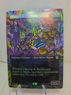 Bebop & Rocksteady (Borderless) Teenage Mutant Ninja Turtles Foil - Image 1