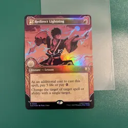 Redirect Lightning (Showcase) Avatar: The Last Airbender Foil - Image 1