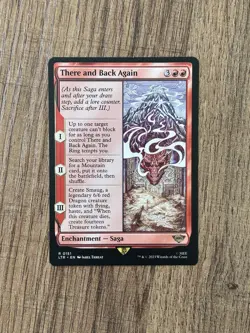 There and Back Again MTG Lord of the Rings Magic The Gathering LP - Image 1