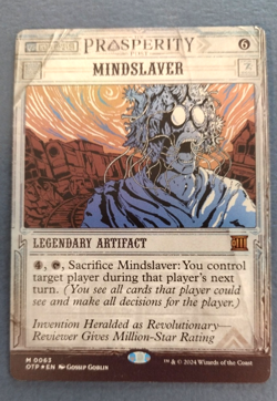 Mindslaver - Outlaws of Thunder Junction: Breaking News (Foil)- EN - M 0063 - Image 1