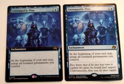 2x Unstoppable Plan - Aetherdrift (1 Ext Art, 1 Reg) - EN - R 0072/0382 - Image 1
