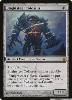 Blightsteel Colossus [MBS - 99] - LP [Normal] TCG MTG - Image 1