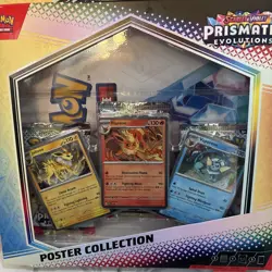 Lot X 2 Pokemon TCG: Scarlet & Violet Prismatic Evolutions Poster Collection Box - Image 2