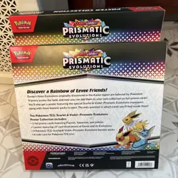 Lot X 2 Pokemon TCG: Scarlet & Violet Prismatic Evolutions Poster Collection Box - Image 4