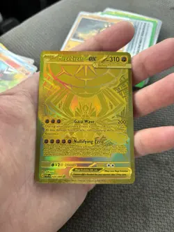 Pokemon Perfect Order Mega Zygarde EX Gold Mega Hyper Rare 124/88 MINT! - Image 1