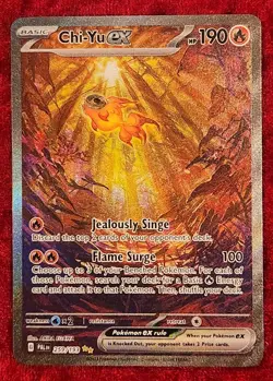 Chi-Yu Ex 259/193 Full Art Holo Paldea Evolved 2023 Pokemon TCG - Image 1