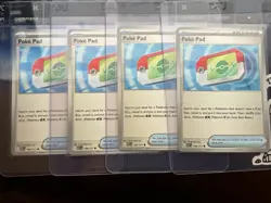 Lot of 4 Poke Pad 198/217 Ascended Heroes - Pokepad Pokemon TCG - Image 1