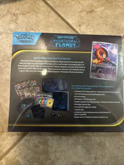 Pokemon New Unopened Mega Evolution Phantasmal Flames Elite Trainer Box Sealed - Image 3
