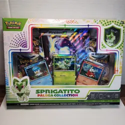 Pokemon TCG Sprigatito Paldea Collection Unopened Box - Image 1