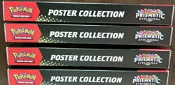 Lot of (4) Pokemon S&V “Prismatic Evolutions” Sealed Poster Boxes - Free Ship - Image 3