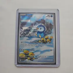 Pokemon Piplup Full Art Illustration Rare Holo : Phantasmal Flames 098/094 NM - Image 1