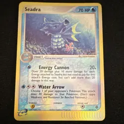 Pokemon Seadra EX Dragon 39/97 Rev HOLO 70 HP Uncommon Stage 1 English 2003 - Image 1