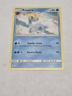 Pokemon TCG - SM - Forbidden Light - Amaura 27/131 NM - Image 1
