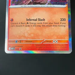 Ceruledge Pokemon Phantasmal Flames Staff Promo #014 - Image 4