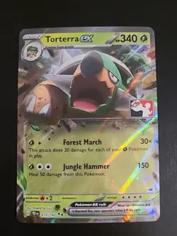 Torterra ex 012/162 Temporal Forces Play! Pokemon Prize Pack Series NM - Image 1
