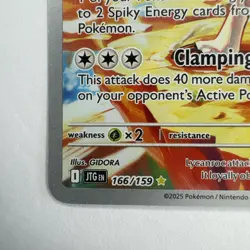 2025 Pokemon SV Journey Together Lycanroc #166/159 - Image 2