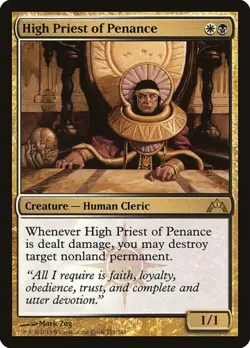 High Priest of Penance - Foil Gatecrash MP MTG - Image 1
