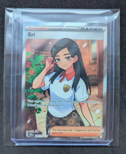 Pokemon TCG Eri 136/131 Prismatic Evolutions Full Art Trainer NM/M Condition - Image 1