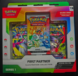Pokemon TCG First Partner Illustration Collection - Series 1 - Sealed - New - Image 1