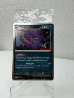 SEALED Pokemon GameStop Stamped Exclusive Gengar Promo 050/088 - Image 1