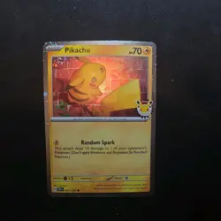 Pikachu (Pokemon Day 2026) 051/162 with a swirl 🌀 - Image 1